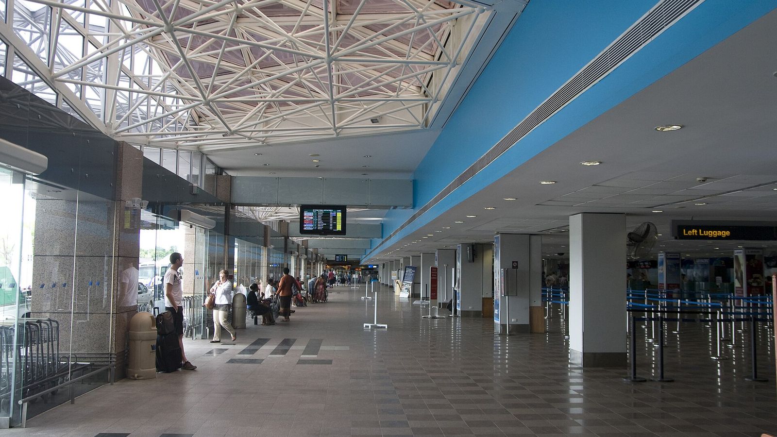 Vertrekhal voor internationale vluchten op Nadi Airport
